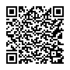 QR-koodi puhelinnumerolle +16122001145