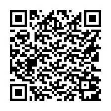 Código QR para número de teléfono +16122001146