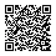 Código QR para número de telefone +16122001172