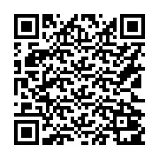 Codice QR per il numero di telefono +16122001201