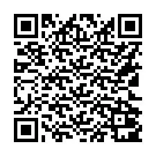 Codice QR per il numero di telefono +16122001204