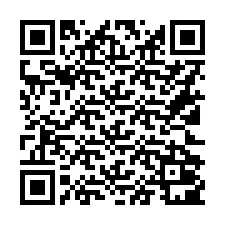 Código QR para número de telefone +16122001209