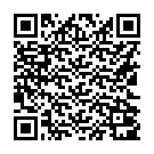 QR Code สำหรับหมายเลขโทรศัพท์ +16122001216