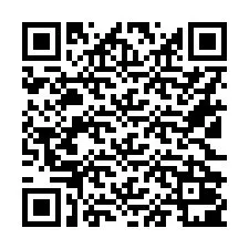 QR-Code für Telefonnummer +16122001223