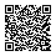 QR код за телефонен номер +16122001231