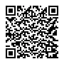 QR-koodi puhelinnumerolle +16122001235