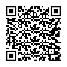 Kode QR untuk nomor Telepon +16122001237