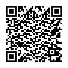 Código QR para número de telefone +16122001247