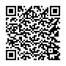 Codice QR per il numero di telefono +16122001272