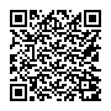 QR-код для номера телефона +16122001283