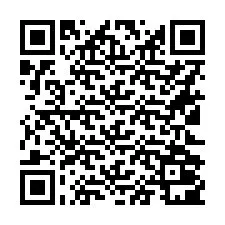 QR Code สำหรับหมายเลขโทรศัพท์ +16122001352