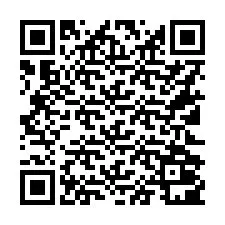 Codice QR per il numero di telefono +16122001358