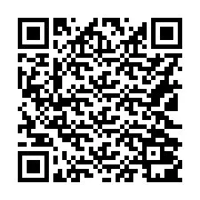 Codice QR per il numero di telefono +16122001375