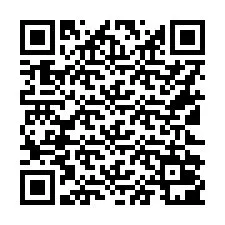 QR Code สำหรับหมายเลขโทรศัพท์ +16122001454