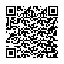 QR-Code für Telefonnummer +16122001576