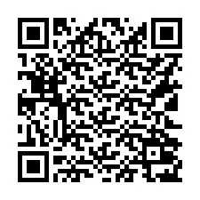 Código QR para número de telefone +16122027650