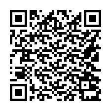 QR-koodi puhelinnumerolle +16122031777