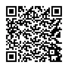 Codice QR per il numero di telefono +16122481625