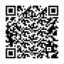 Código QR para número de telefone +16122606527