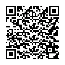 QR-koodi puhelinnumerolle +16122610535