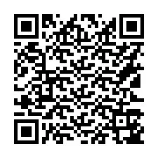 Código QR para número de telefone +16123147851