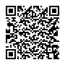 Código QR para número de teléfono +16123148876