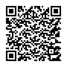 Codice QR per il numero di telefono +16123513406