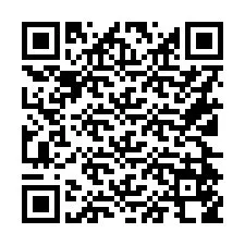 Código QR para número de telefone +16124558429