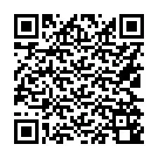 Código QR para número de telefone +16125140623