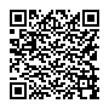 QR-code voor telefoonnummer +16129998432