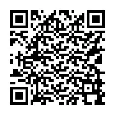 Código QR para número de teléfono +16129998470