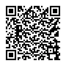 Código QR para número de teléfono +16129998480