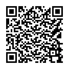 Código QR para número de teléfono +16129998661