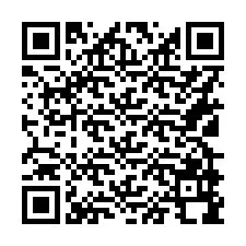 Codice QR per il numero di telefono +16129998765