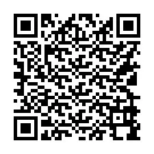 Código QR para número de teléfono +16129998834