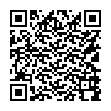 Código QR para número de teléfono +16129998870