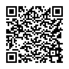 Código QR para número de teléfono +16129998964