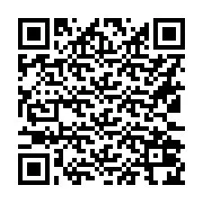 Código QR para número de telefone +16132024922