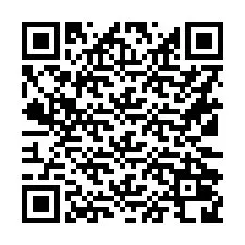 Codice QR per il numero di telefono +16132028292