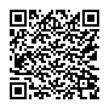 QR код за телефонен номер +16132028298