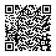 Codice QR per il numero di telefono +16136998008