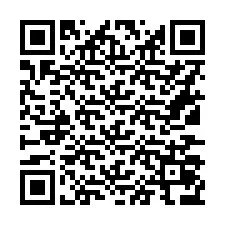 Código QR para número de teléfono +16137076285