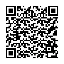 QR код за телефонен номер +16138672591