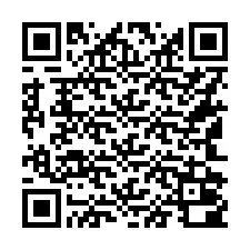 QR-code voor telefoonnummer +16142000014