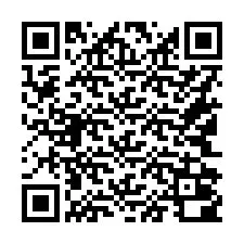 Código QR para número de teléfono +16142000039