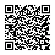 Kode QR untuk nomor Telepon +16142204118