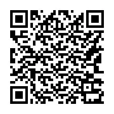 QR-код для номера телефона +16143331305