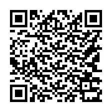 QR-koodi puhelinnumerolle +16143331731