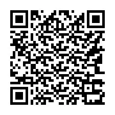 Codice QR per il numero di telefono +16143331808