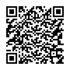 Código QR para número de telefone +16143354903